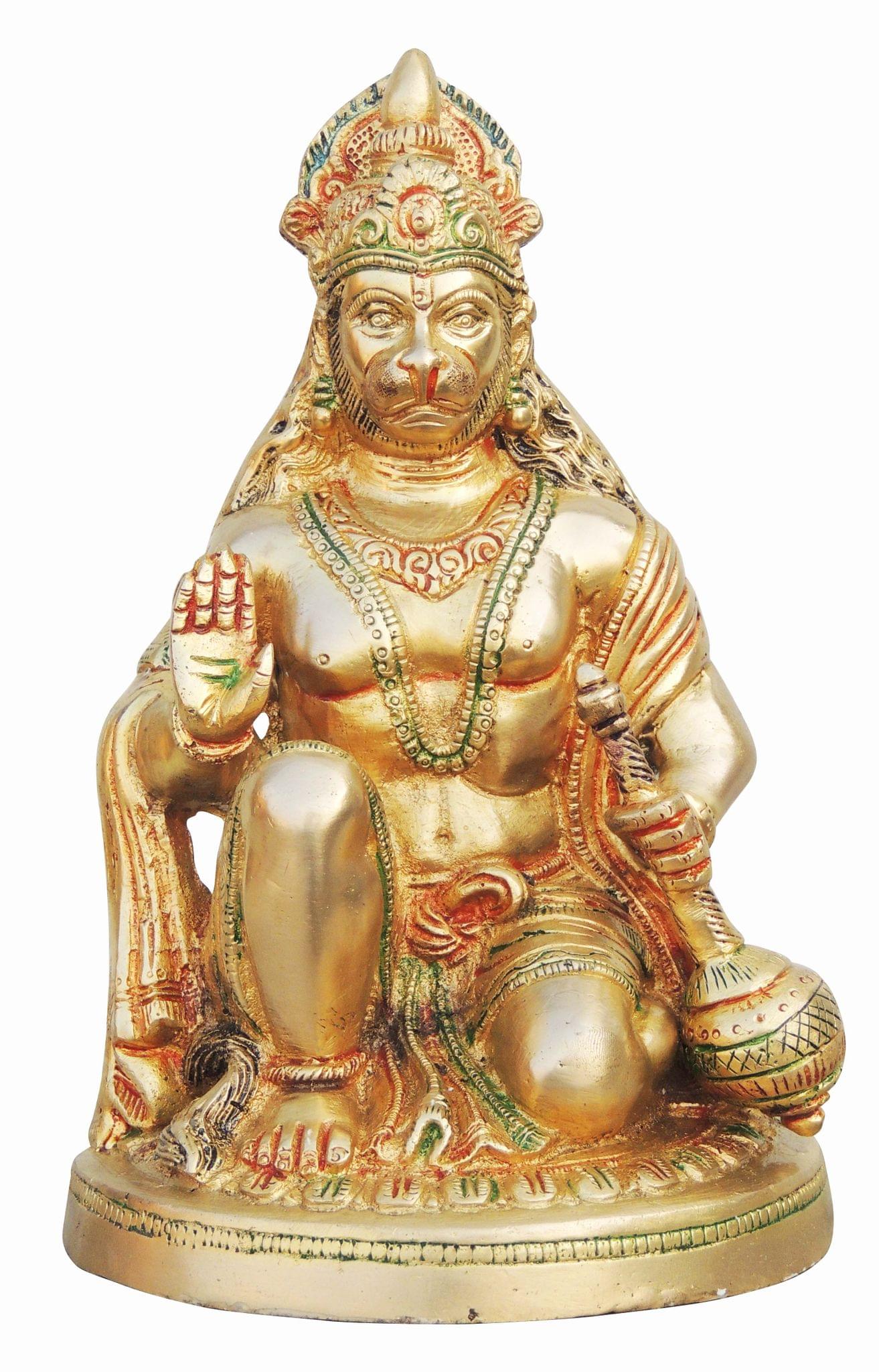 Brass Hanuman Ji Statue