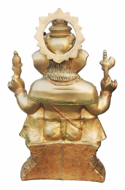 Brass Ganesh Ji Big Statue