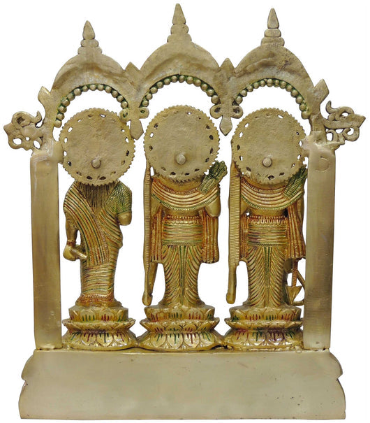 Brass Ram Darbar God Idol Statue