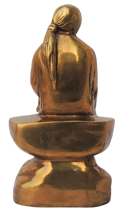 Brass Sai Baba Statue