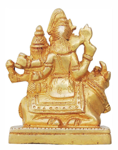 Brass Shiv Parivar Idol Statue