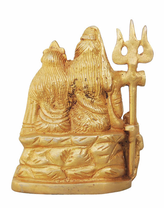 Brass Shiv Parivar Idol Statue