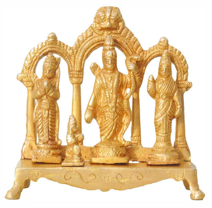 Brass Ram Darbar God Idol Statue