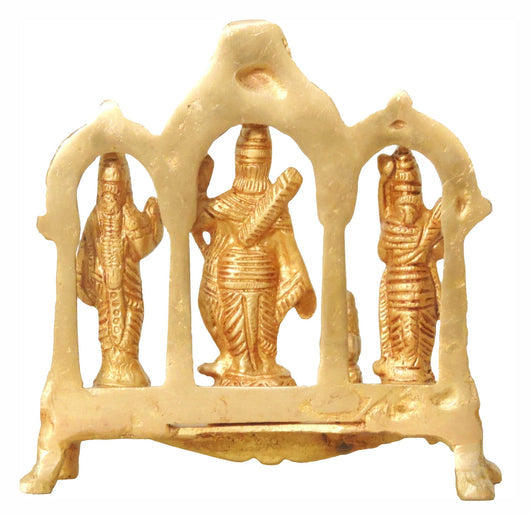 Brass Ram Darbar God Idol Statue