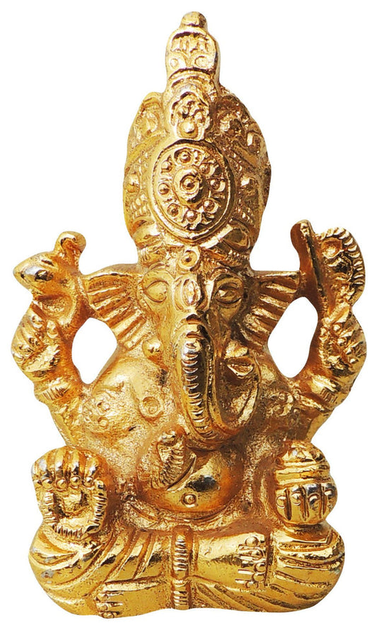 Brass Ganesh Ji Statue