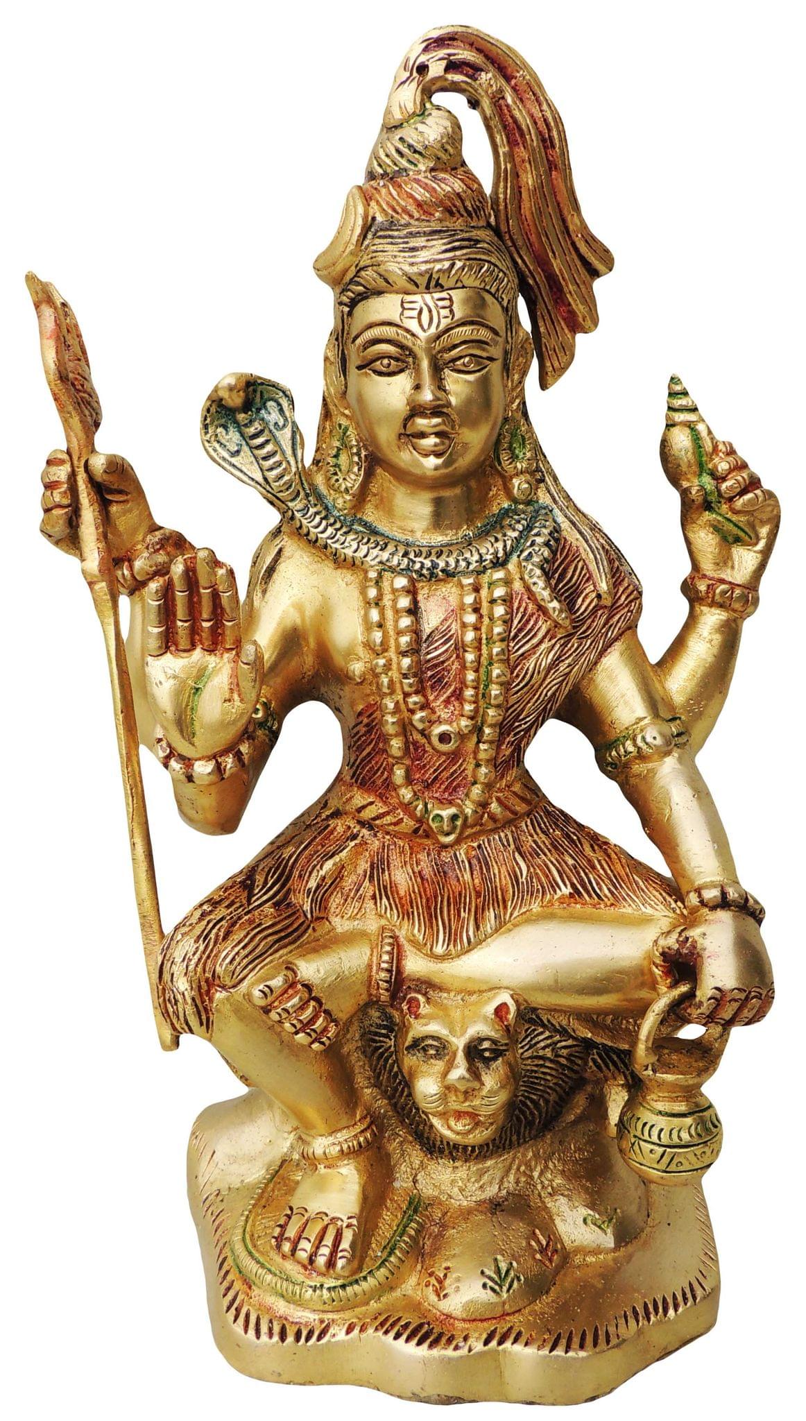 Brass Shiv Ji Statue