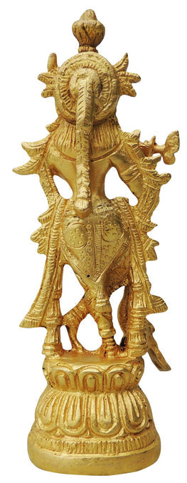 Brass Krishna Normal Statue