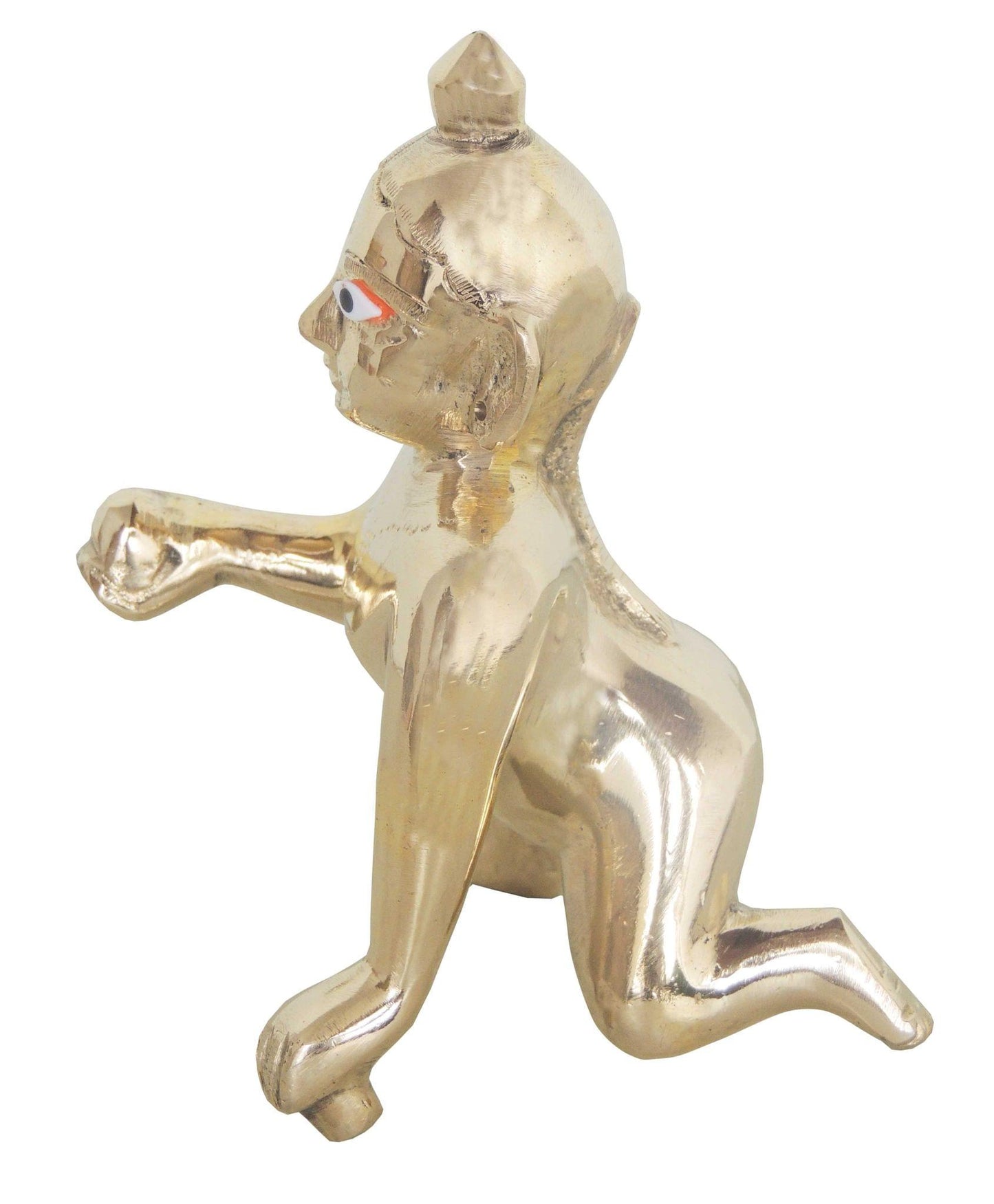 Brass Laddu Gopal God Idol Statue