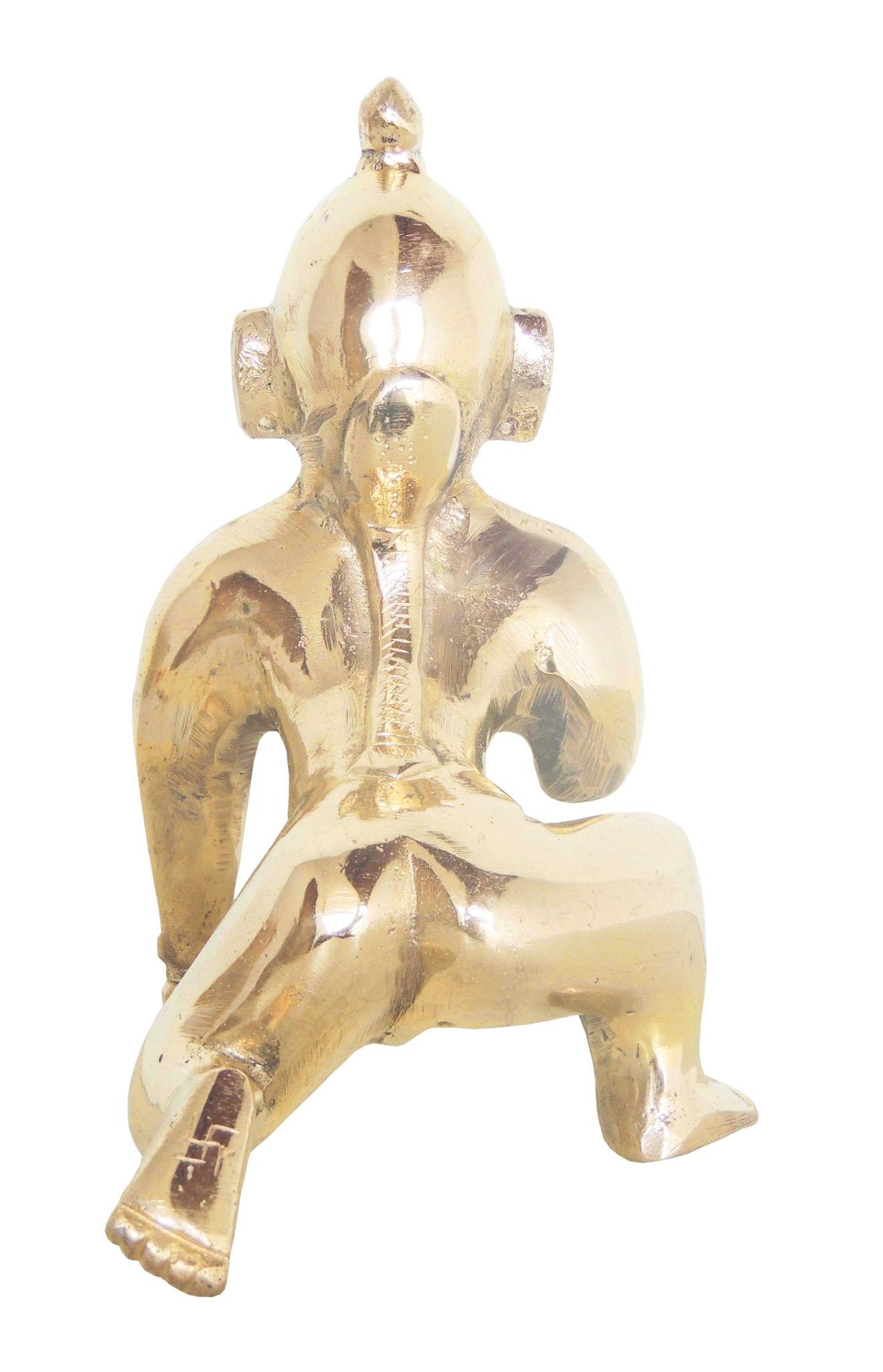 Brass Laddu Gopal God Idol Statue