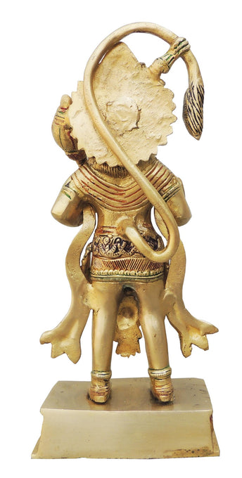 Brass Hanuman Statnding Statue