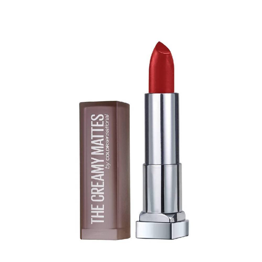 Maybelline New York Color Sensational Creamy Matte Lipstick / 634 Bold Crimson