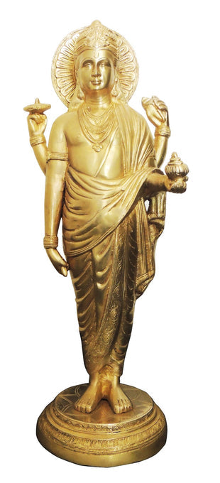 Brass Dhanvantri Ji Idol