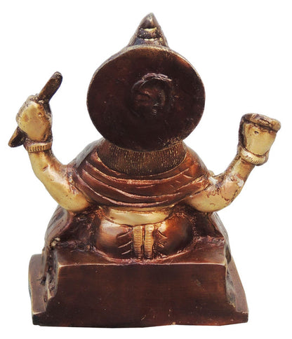 Brass Vishwakarma Statue