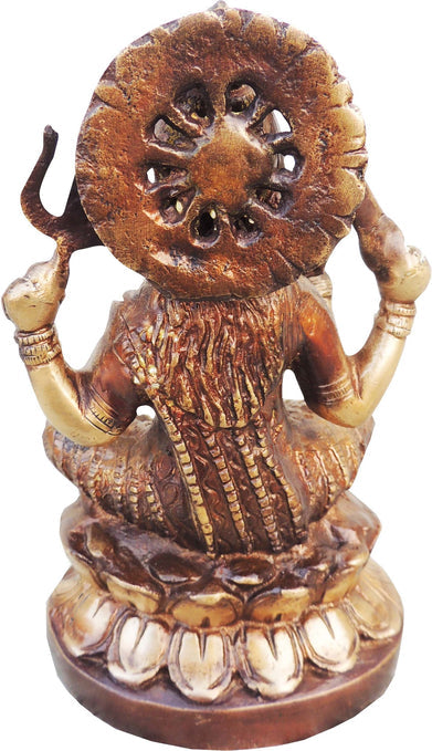 Brass Santoshi Maa Statue