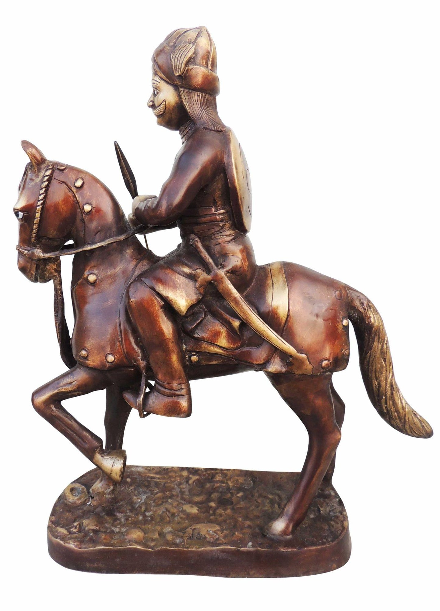 Brass Maharana Pratap Statue