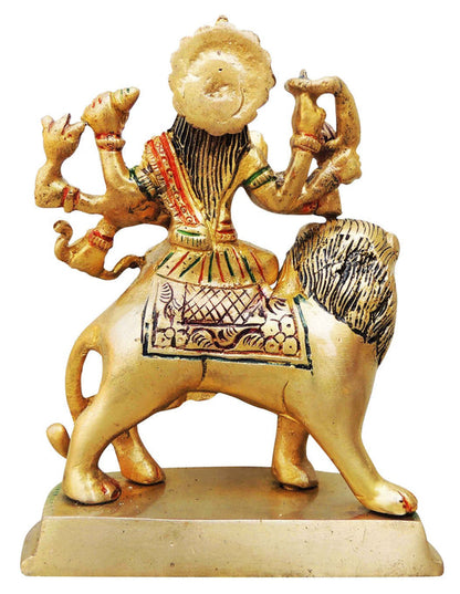 Brass Goddess Durga Superfine Idol