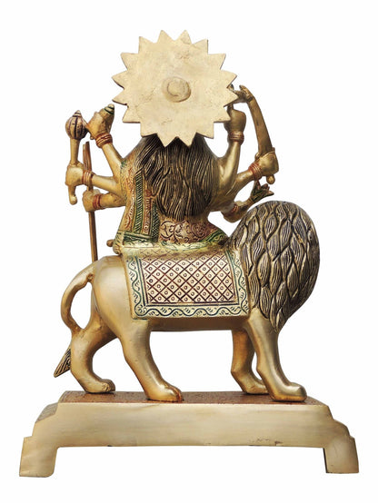 Brass Durga Ji Goddess Idol Statue