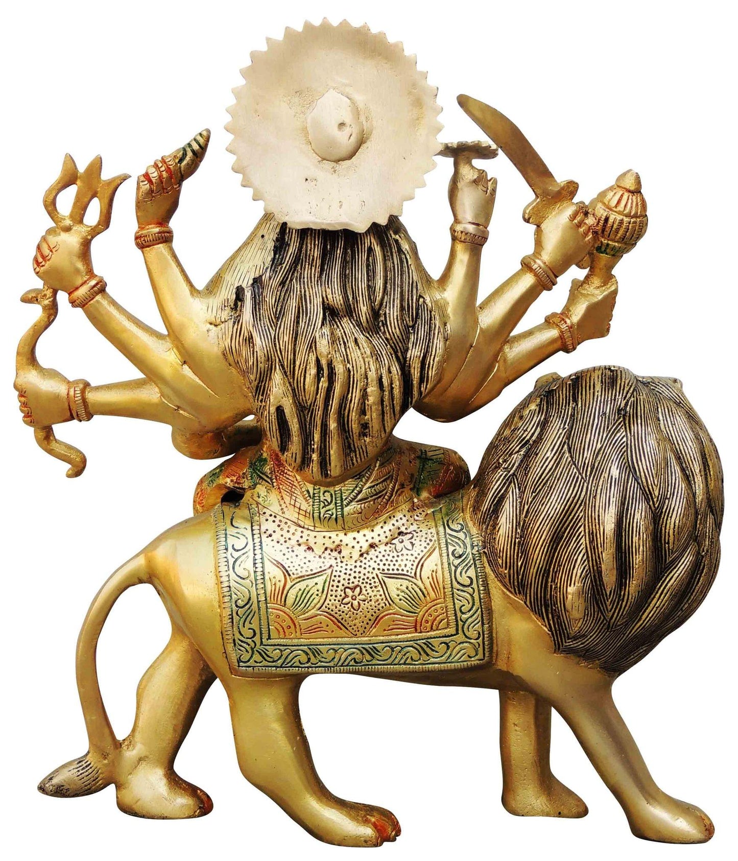 Brass Durga Ji Goddess Idol Statue