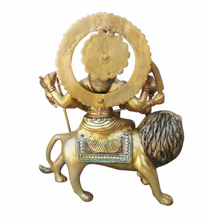 Brass Durga Ji Goddess Idol Statue