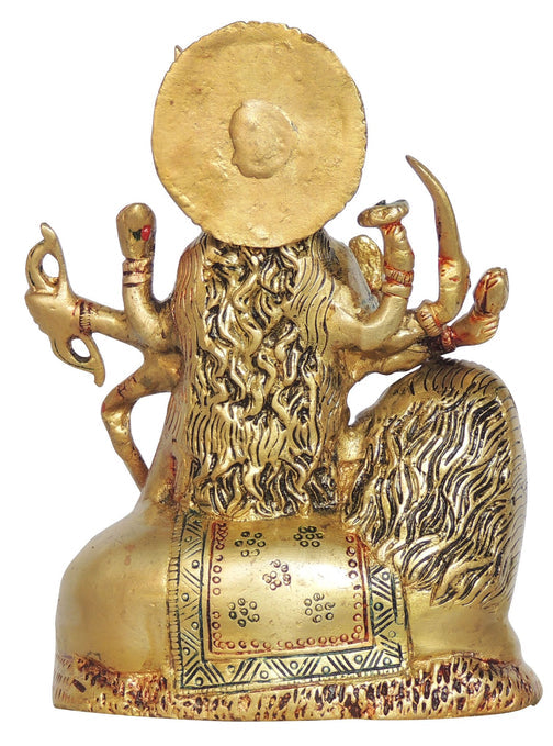 Brass Goddess Durga Superfine Idol