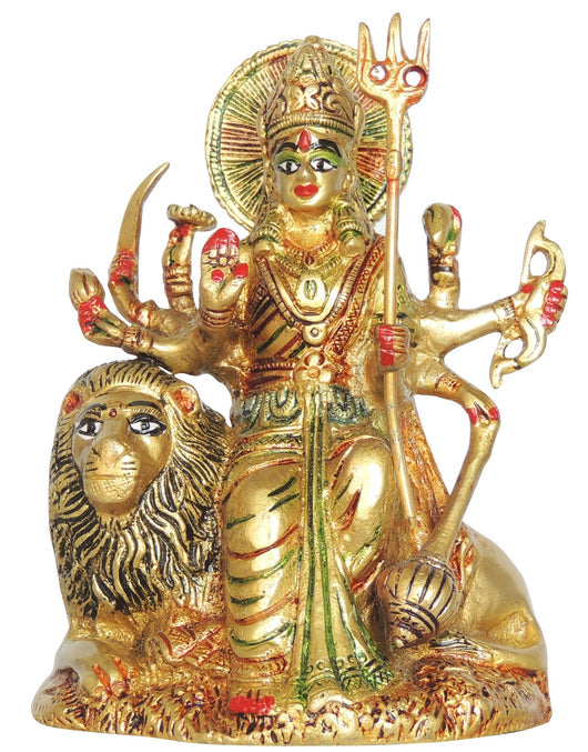 Brass Goddess Durga Superfine Idol