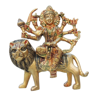 Brass Durga Ji Idol Statue