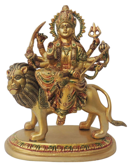 Brass Durga Ji Idol Statue