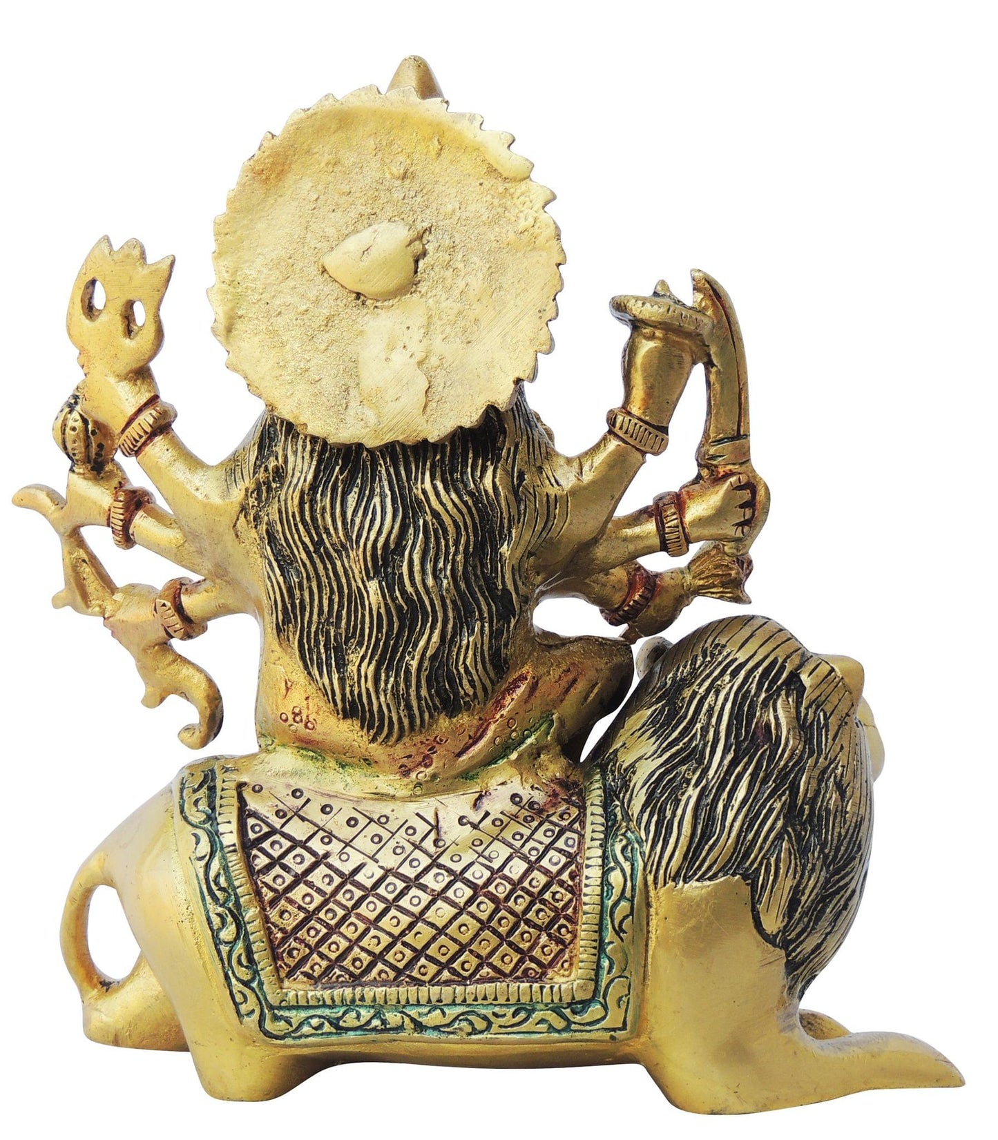 Brass Durga Ji Goddess Idol Statue