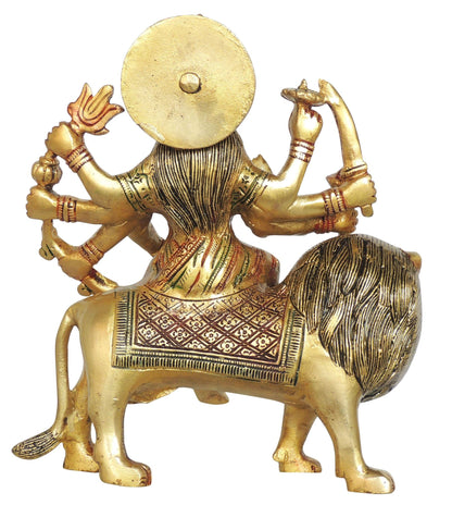 Brass Durga Ji Idol Statue