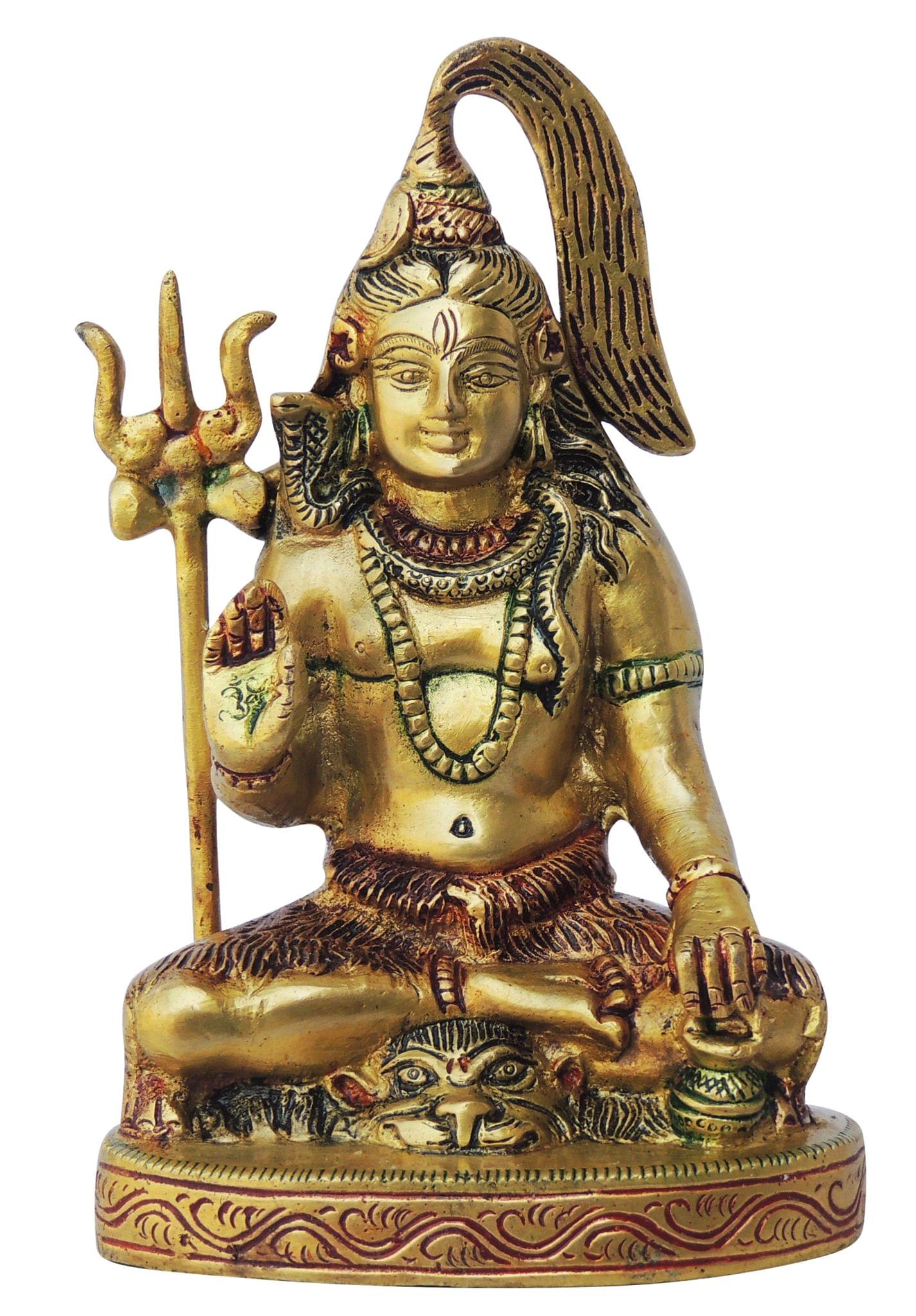 Brass Shiv Ji Statue