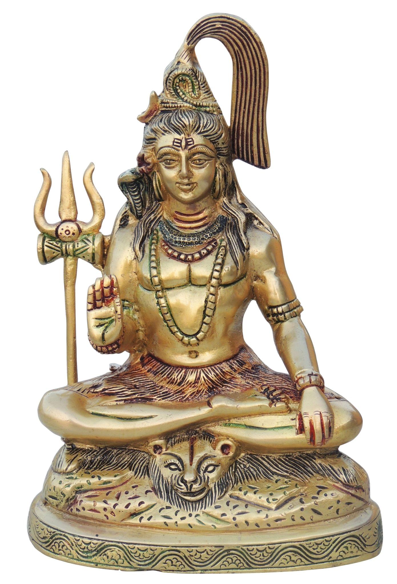 Brass Shiv Ji Statue