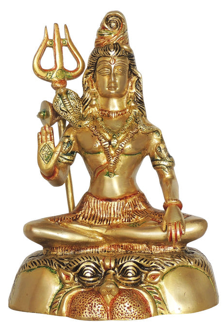 Brass Shiv Ji God Idol Statue