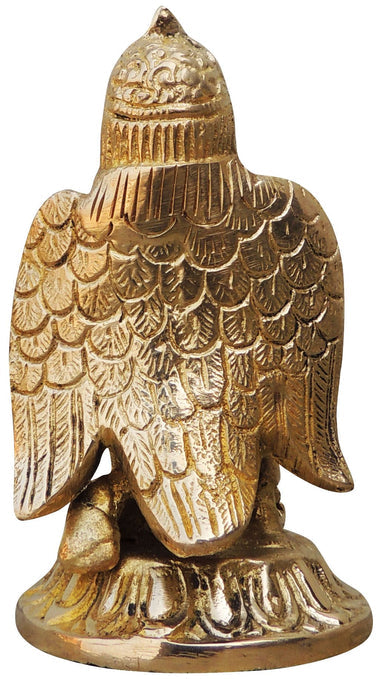 Brass Garun Dev Statue