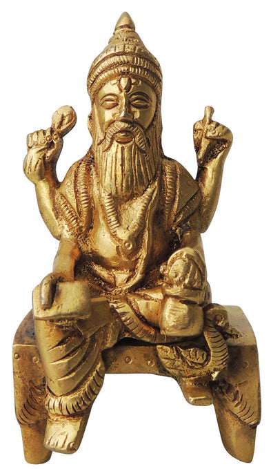 Brass Vishwakarma Statue