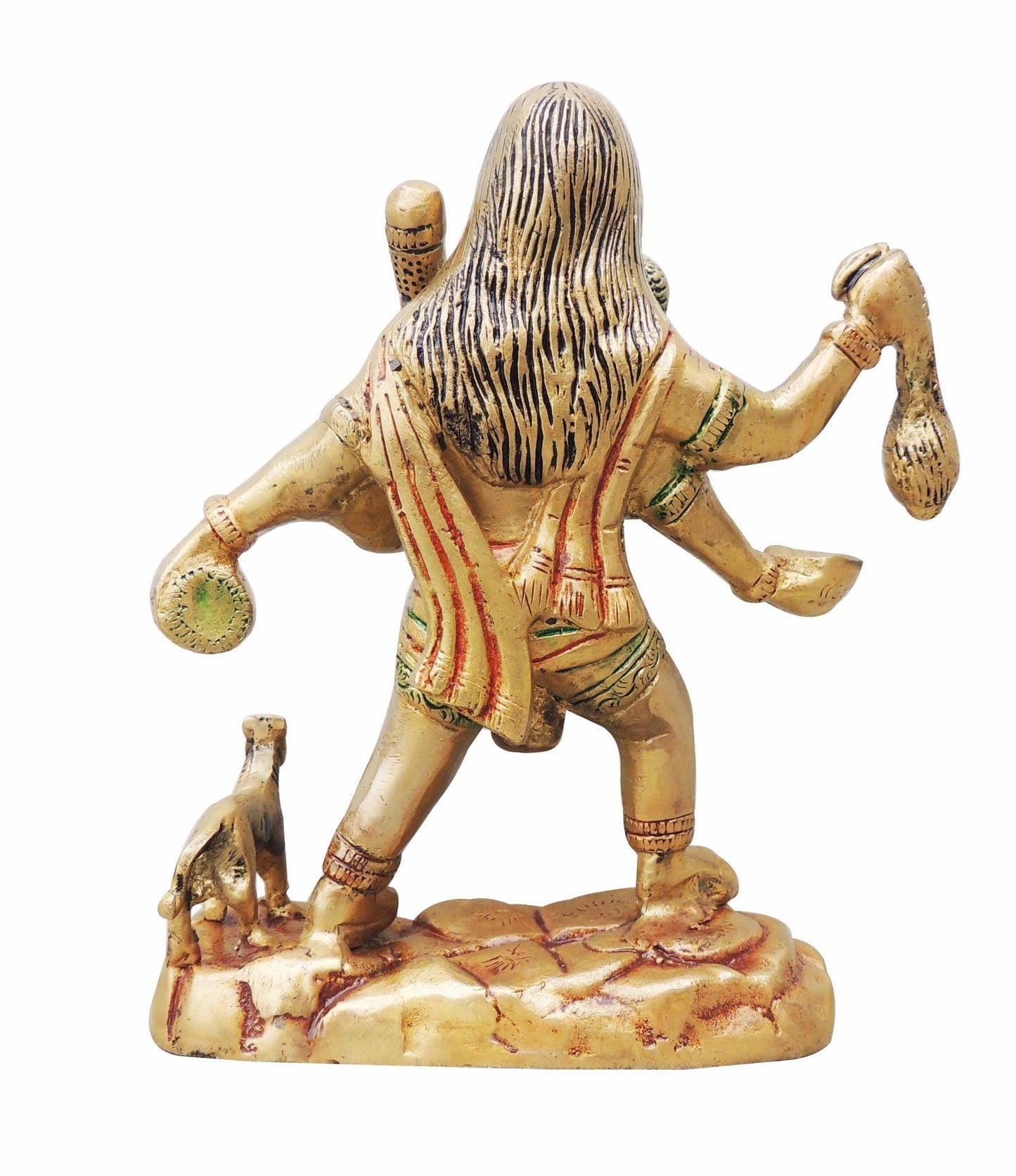 Brass Bhairav Baba Statue