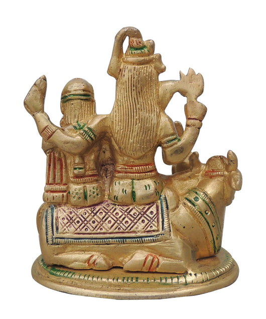 Brass Shiv Parivar Idol Statue