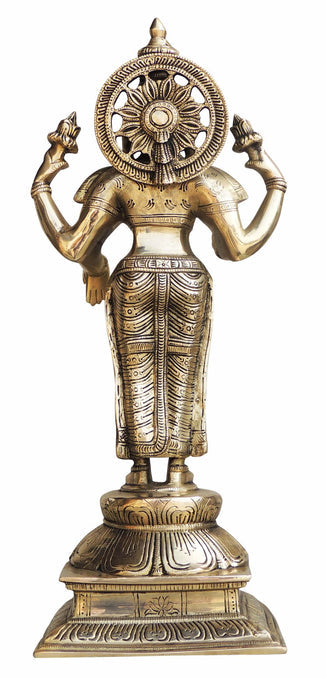 Laxmi Ji Statue With Brass