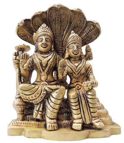 Brass Vishnu Laxmi