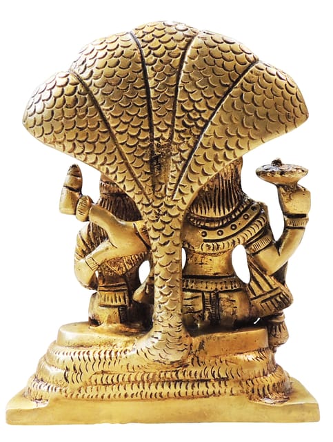 Brass Vishnu Laxmi