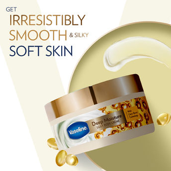 Vaseline Deep Moisture Silky Body Creme