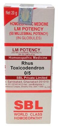 SBL Rhus Toxicodendron