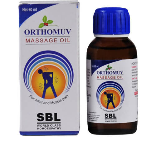 SBL Orthomuv Massage Oil 120gms