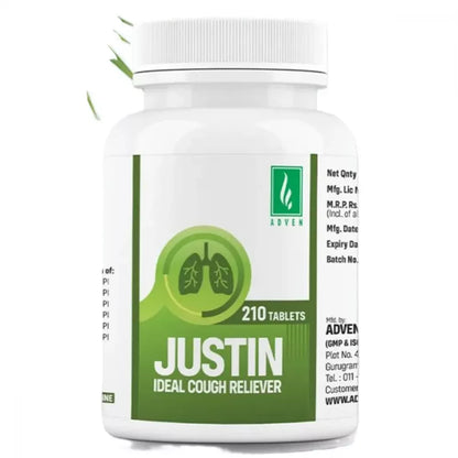 Adven Justin Tablets Cough Reliever Ideal Cough Reliver 