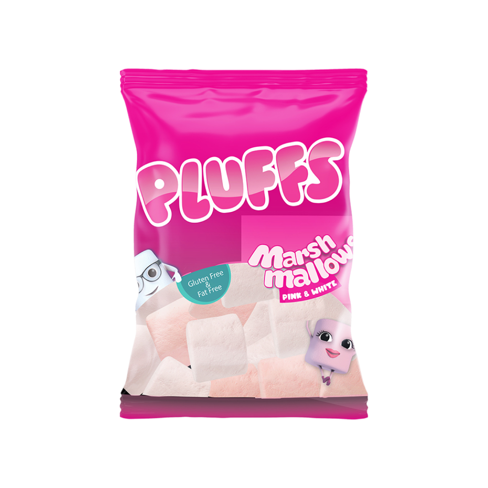 Pluffs Marshmallow (Pink & White)