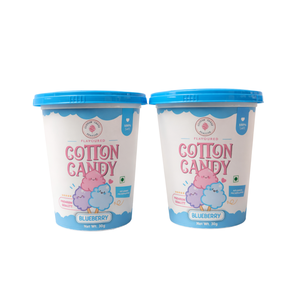 Cotton Candy Station Blueberry Cotton Candy