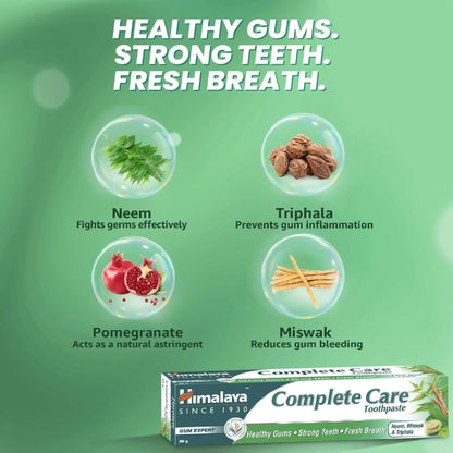 Himalaya Herbals Complete Care Toothpaste - PUSHMYCART
