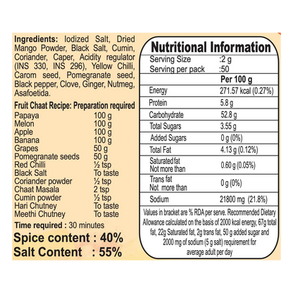 Patanjali Chaat Masala