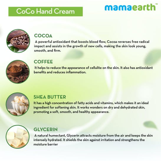 Mamaearth CoCo Hand Cream For Rich Moisturization