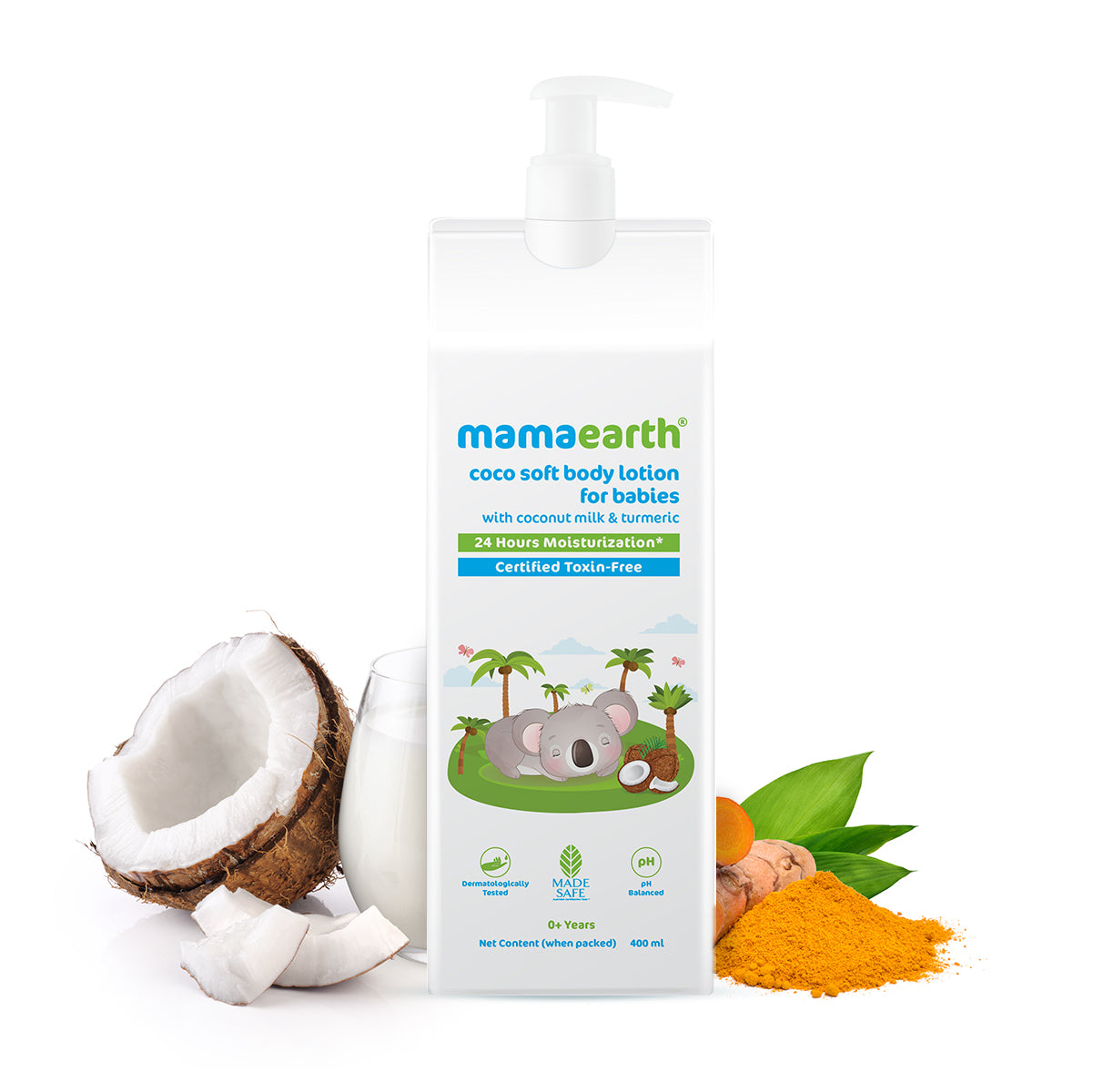 Mamaearth Milky Soft Body Lotion for Babies 400ml