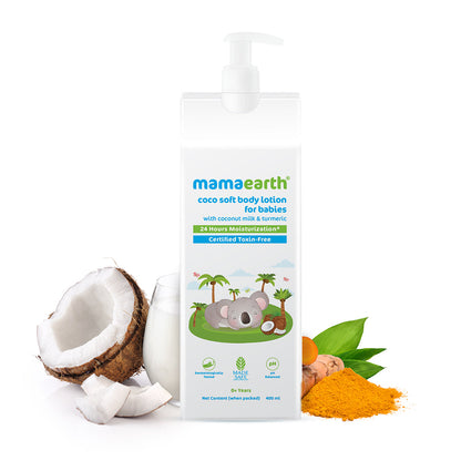 Mamaearth Milky Soft Body Lotion for Babies 400ml
